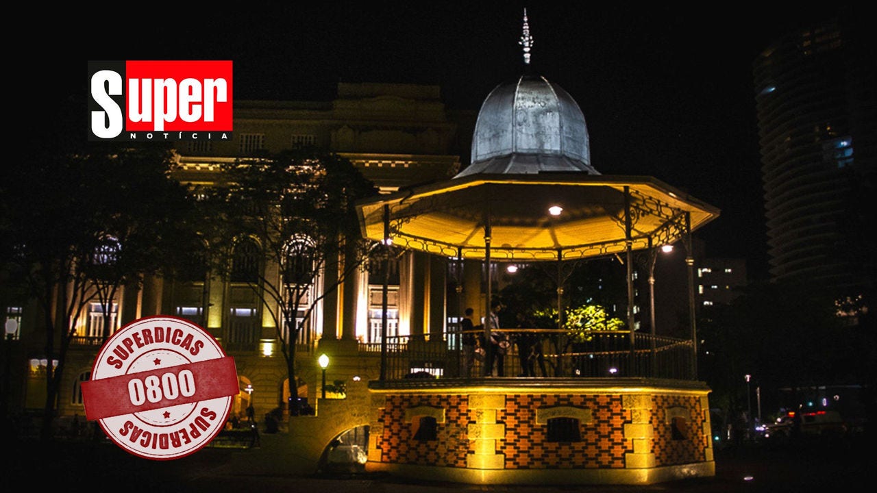Praça da Liberdade vai receber o show de Alceu Valença e Orquestra Ouro Preto neste domingo (27/7)