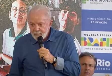 Em discurso no Rio de Janeiro, Lula adiantou anuncio que seria feito em BH