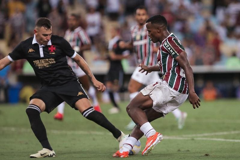 Fluminense venceu por 2 a 1 o rival Vasco