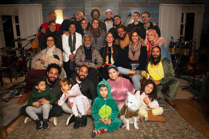 Família de Gilberto Gil estará reunida na série Em Casa com os Gil, da Amazon Prime Video