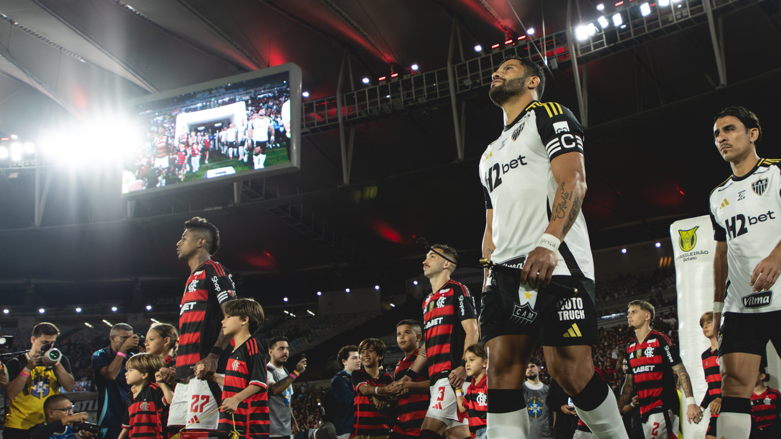 Flamengo e Atlético no Maracanã