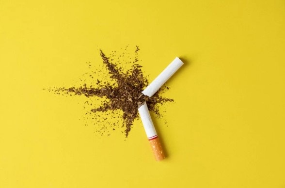O uso do cigarro pode acarretar doenças cardiovasculares e pulmonares