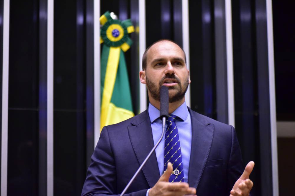 Eduardo Bolsonaro (PL-SP) virá a BH, mas não deverá ser acompanhado por deputados do partido ligados a Minas Gerais