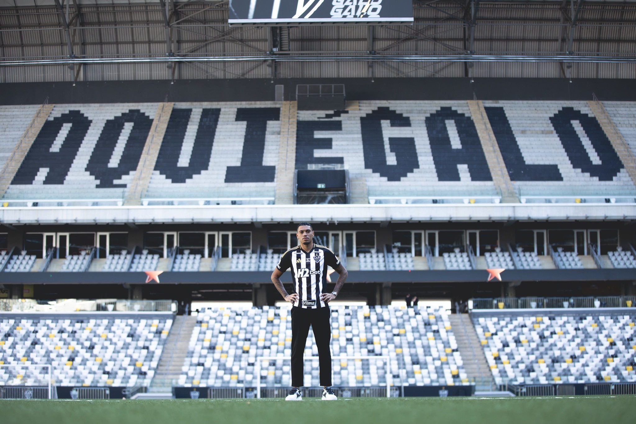 Ruan pela primeira vez na Arena MRV