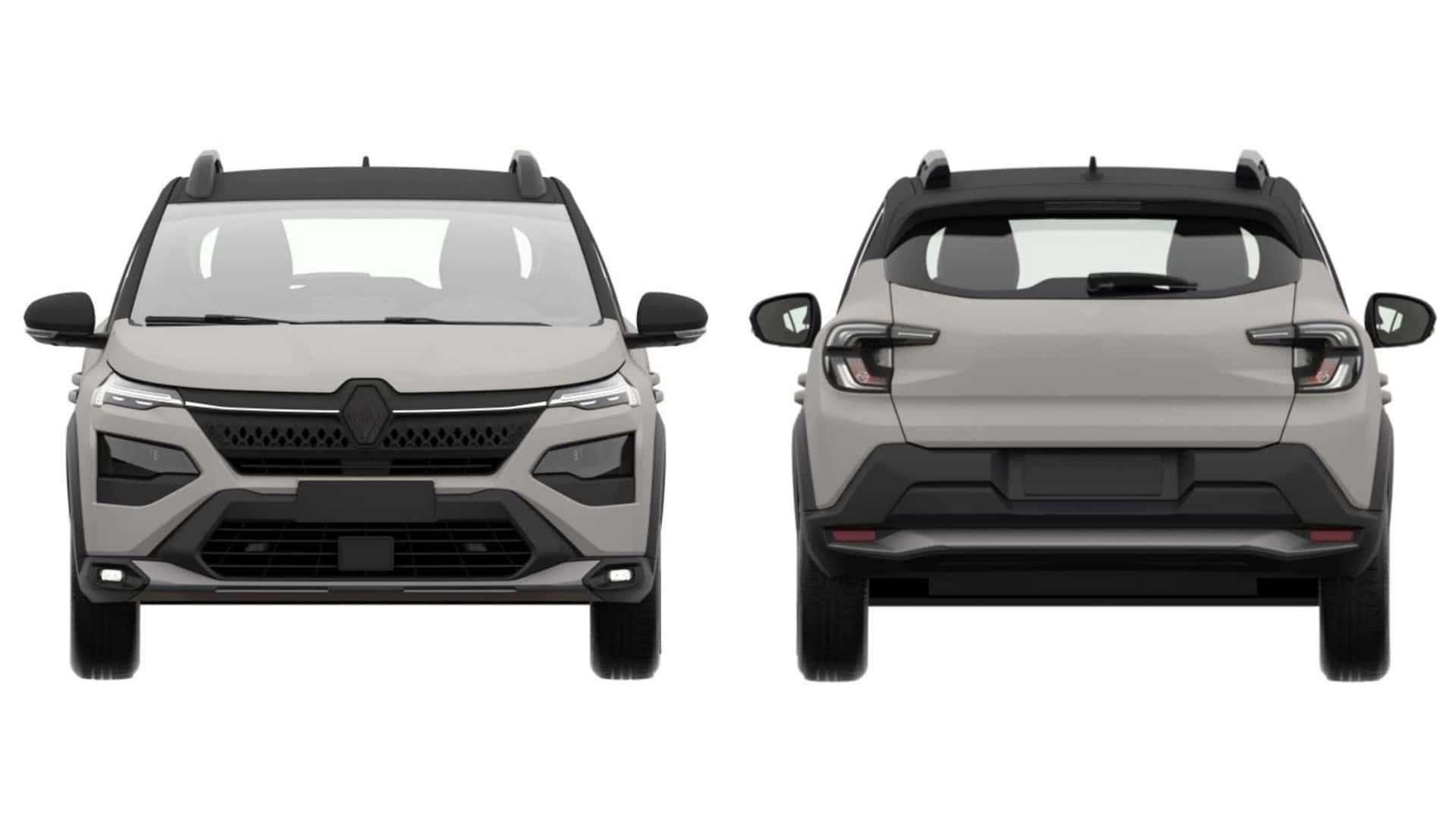 Novo SUV da Renault já foi registrado no Inpi, o órgão brasileiro de patentes
