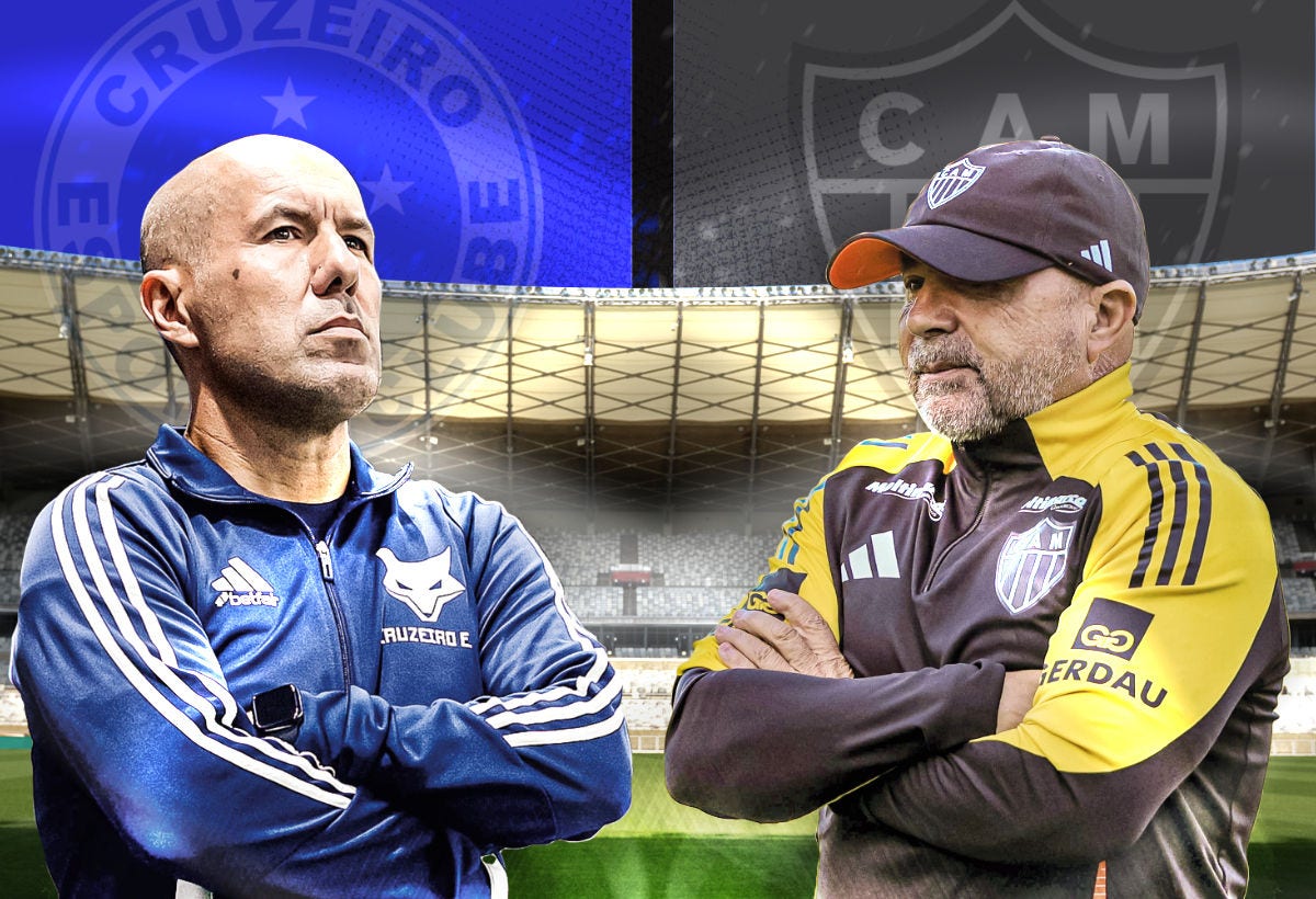 Leonardo Jardim e Jorge Sampaoli ficarão frente a frente pela primeira vez