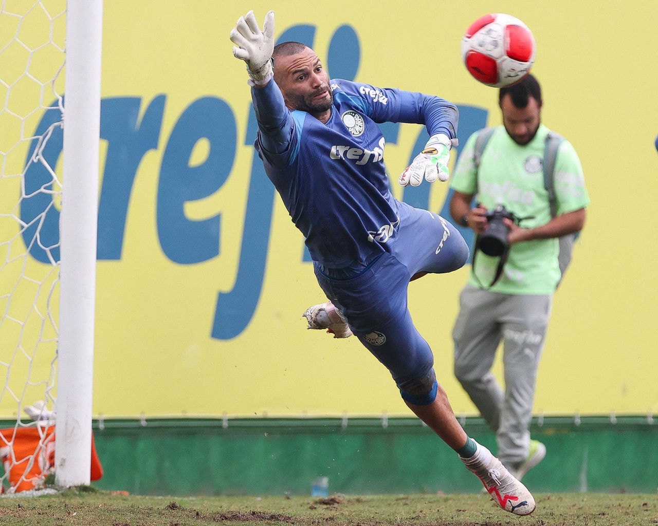 Goleiro Weverton renovou com o Palmeiras até 2026