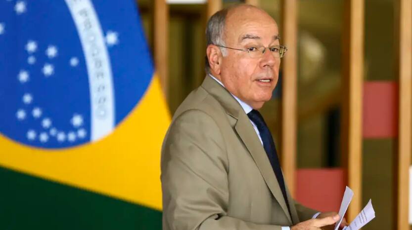 O ministro de Relações Exteriores, Mauro Vieira