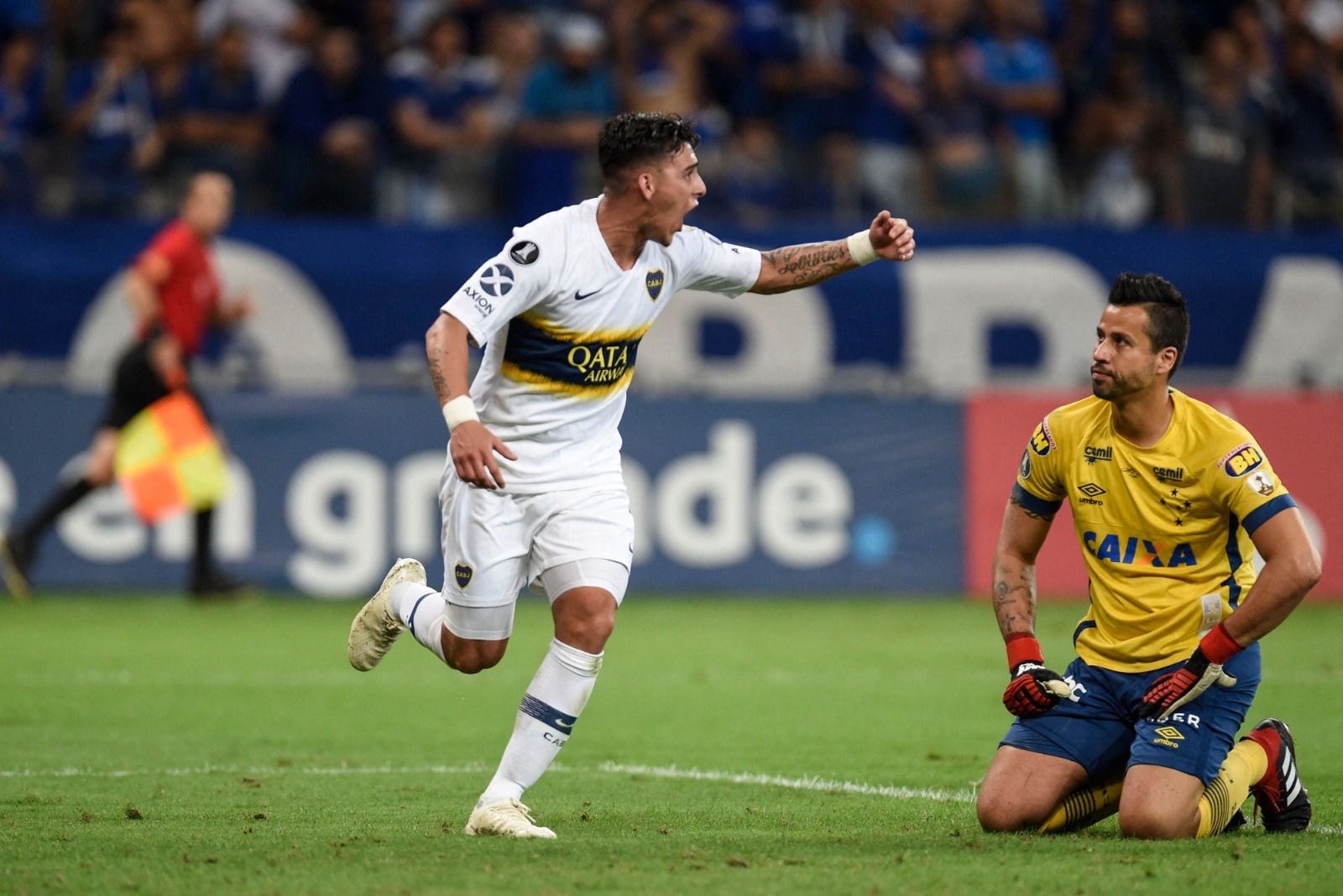 O Boca Juniors, da Argentina, eliminou o Cruzeiro nas quartas de final da Libertadores de 2018