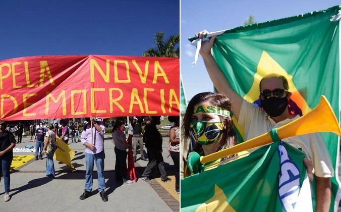 BH tem manifestações pró e contra Bolsonaro