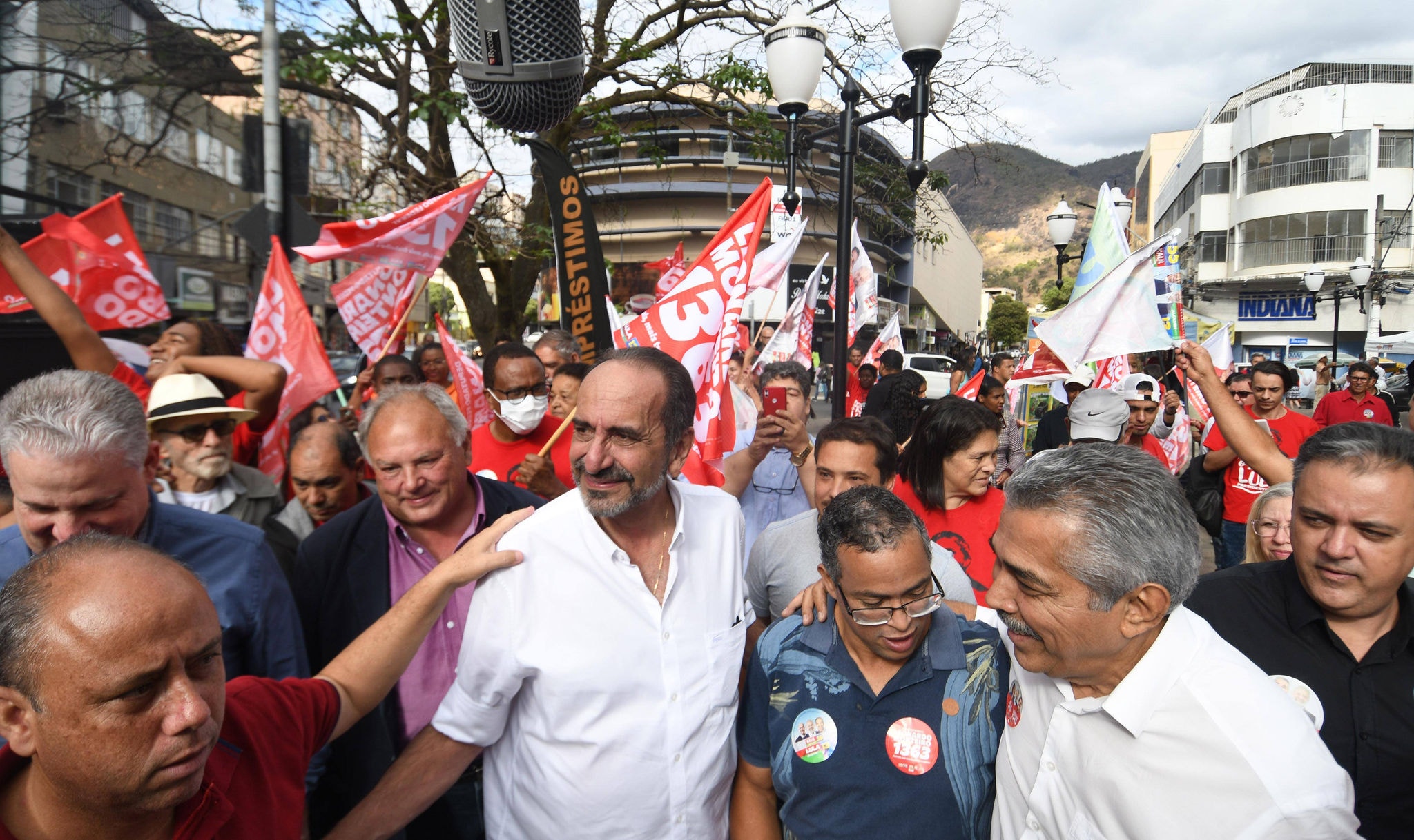 Kalil fez campanha em Caratinga nessa terça-feira (30)