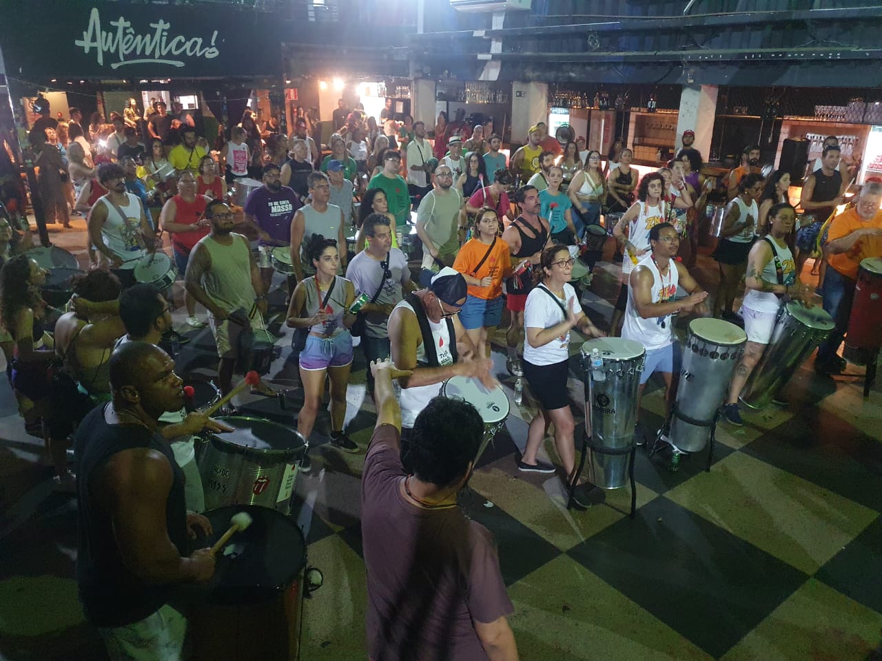 Ensaio do bloco Tchanzinho Zona Norte