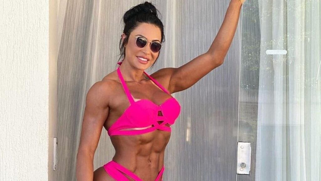 Gracyanne Barbosa representa marcas do universo fitness nas redes sociais