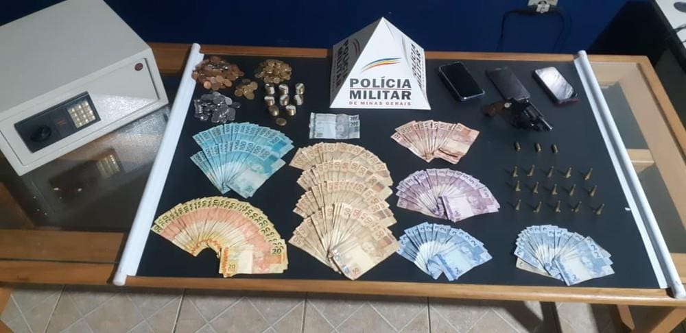 Droga_dinheiro_Nova Lima_PM_Divulgação