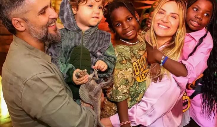 Bruno Gagliasso diz que 'o mais doloroso' foi conversar com filhos sobre racismo