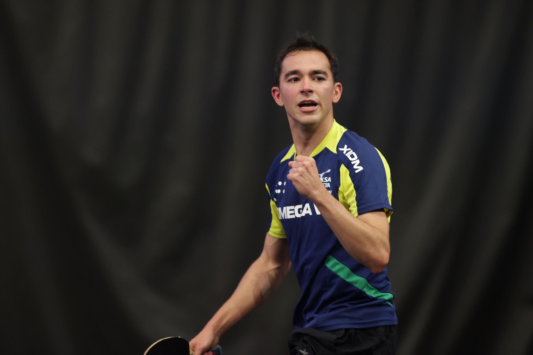 Atleta brasileiro Hugo Calderano