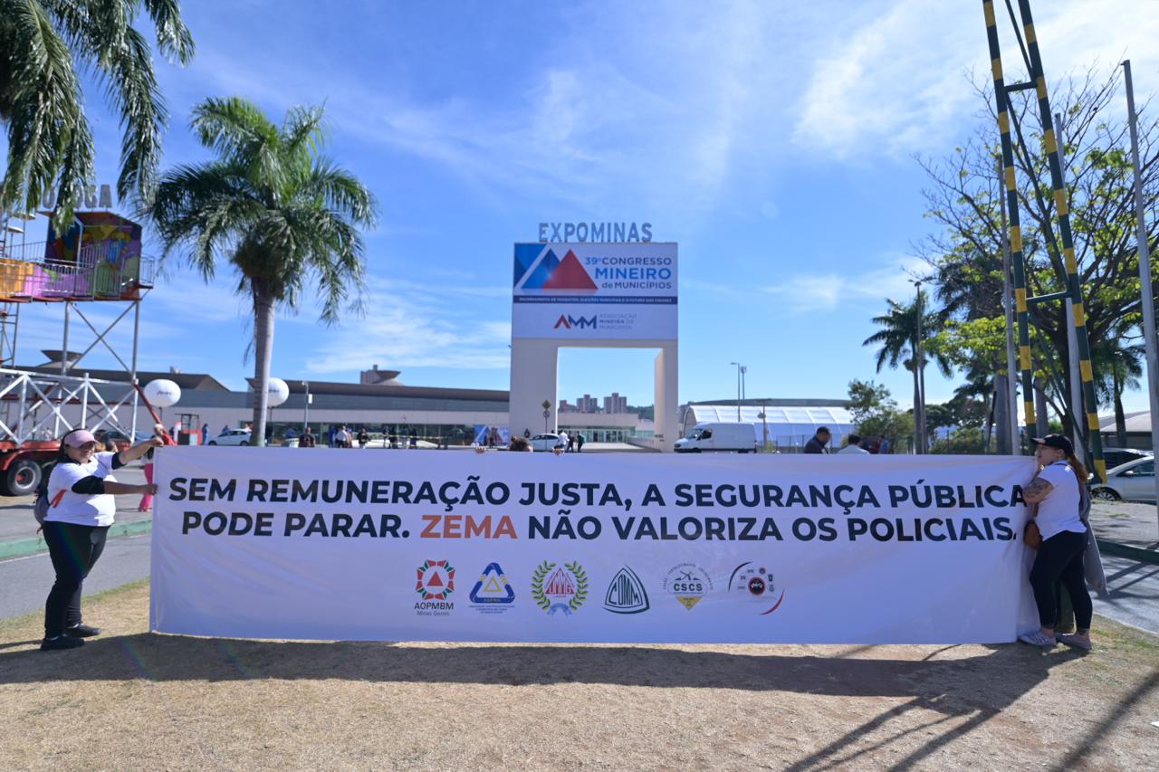 Mesmo com proposta de Zema, servidores mantêm protestos por reajuste