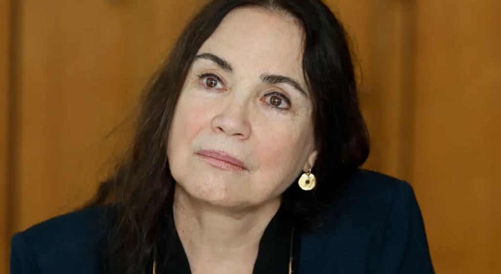 A atriz Regina Duarte