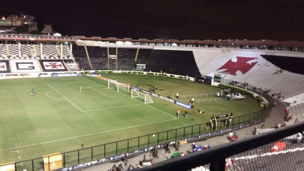 São Januário antes da bola rolar para Vasco x Corinthians