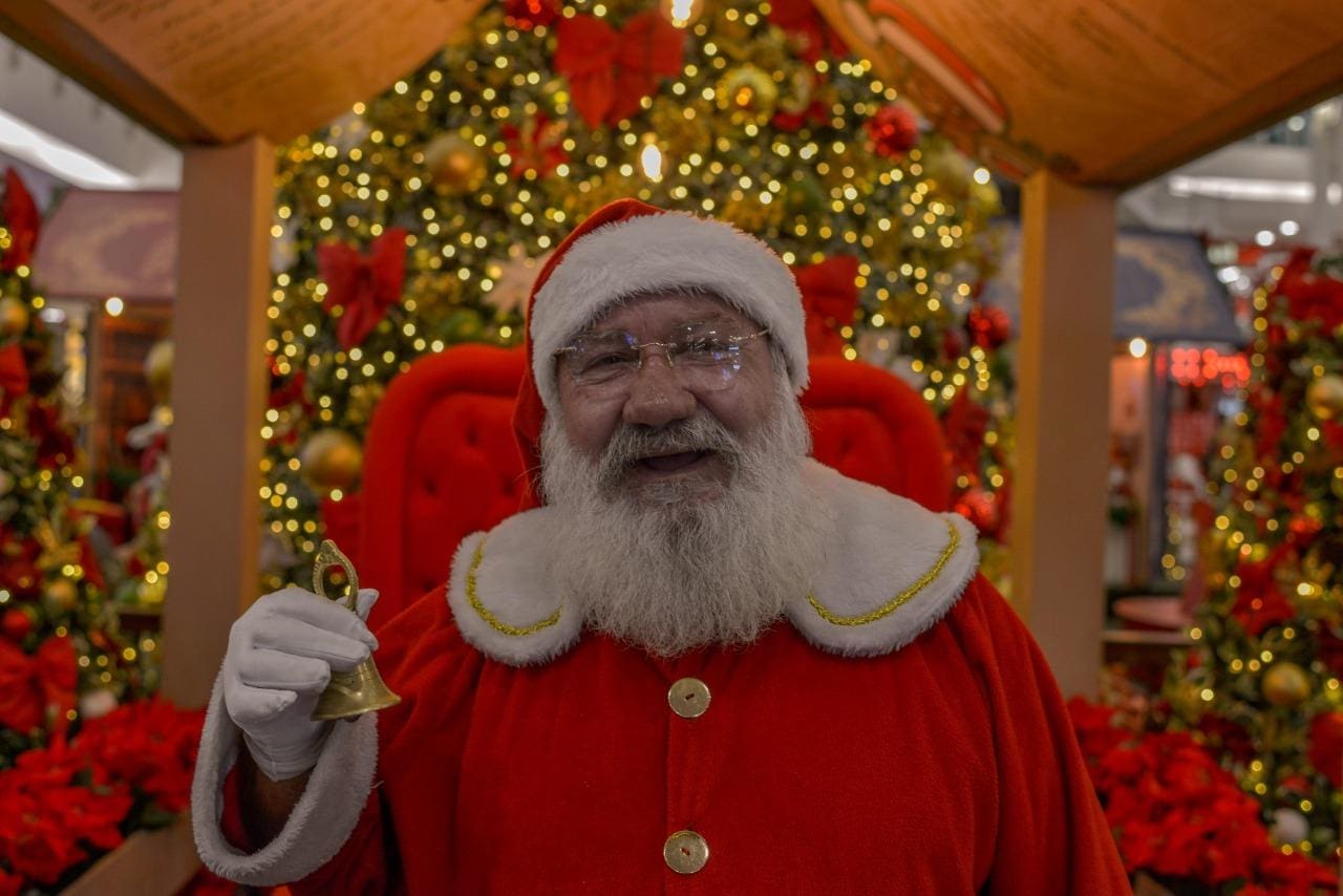 Papai Noel no ItaúPower Shopping