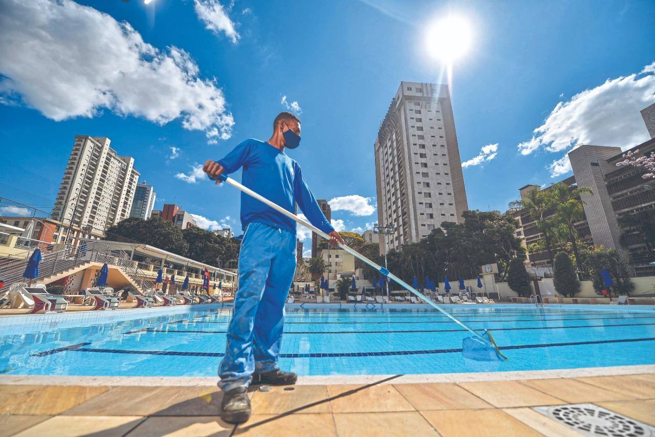 Piscina do Olympico, em BH