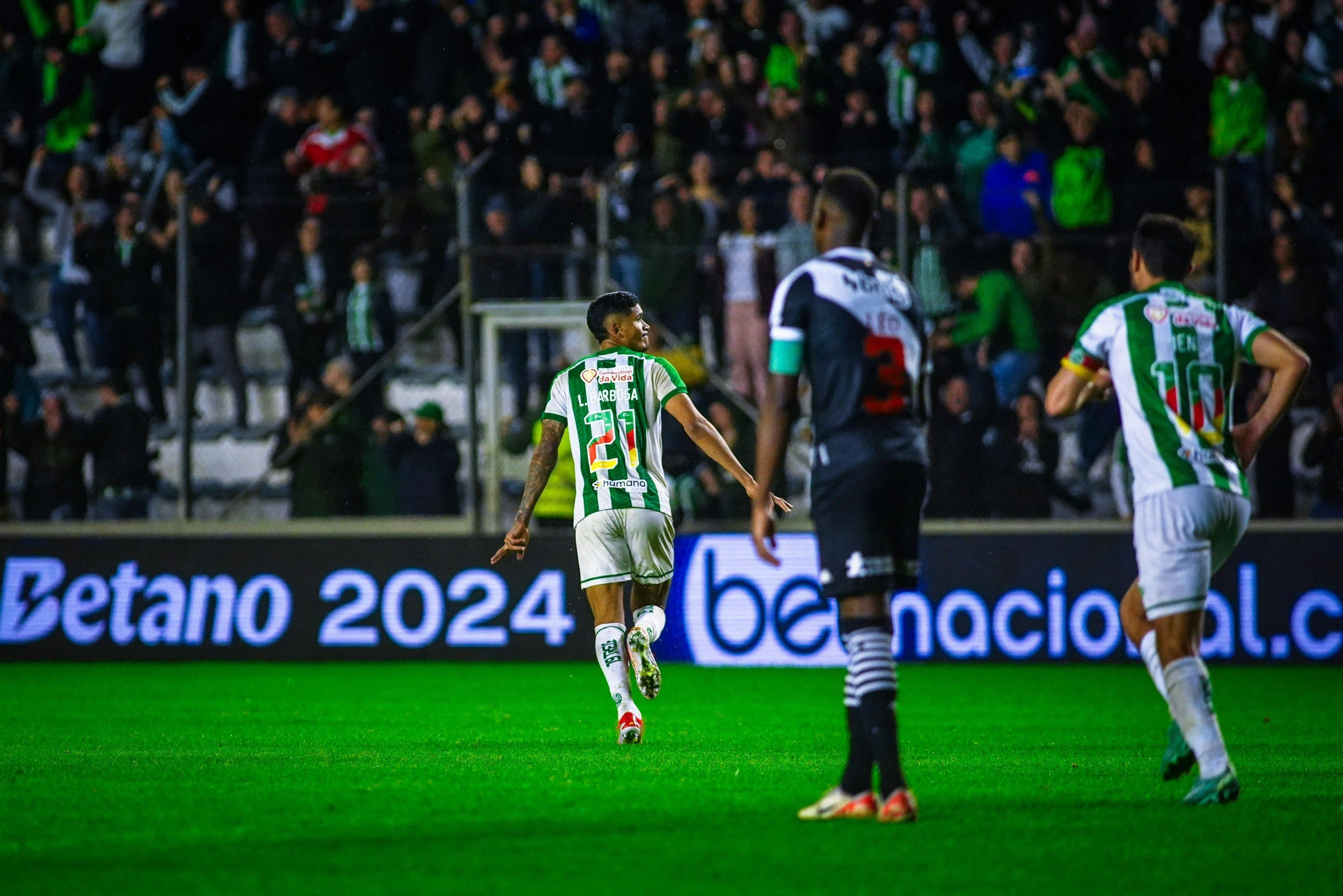 Juventude venceu o Vasco por 2 x 0 