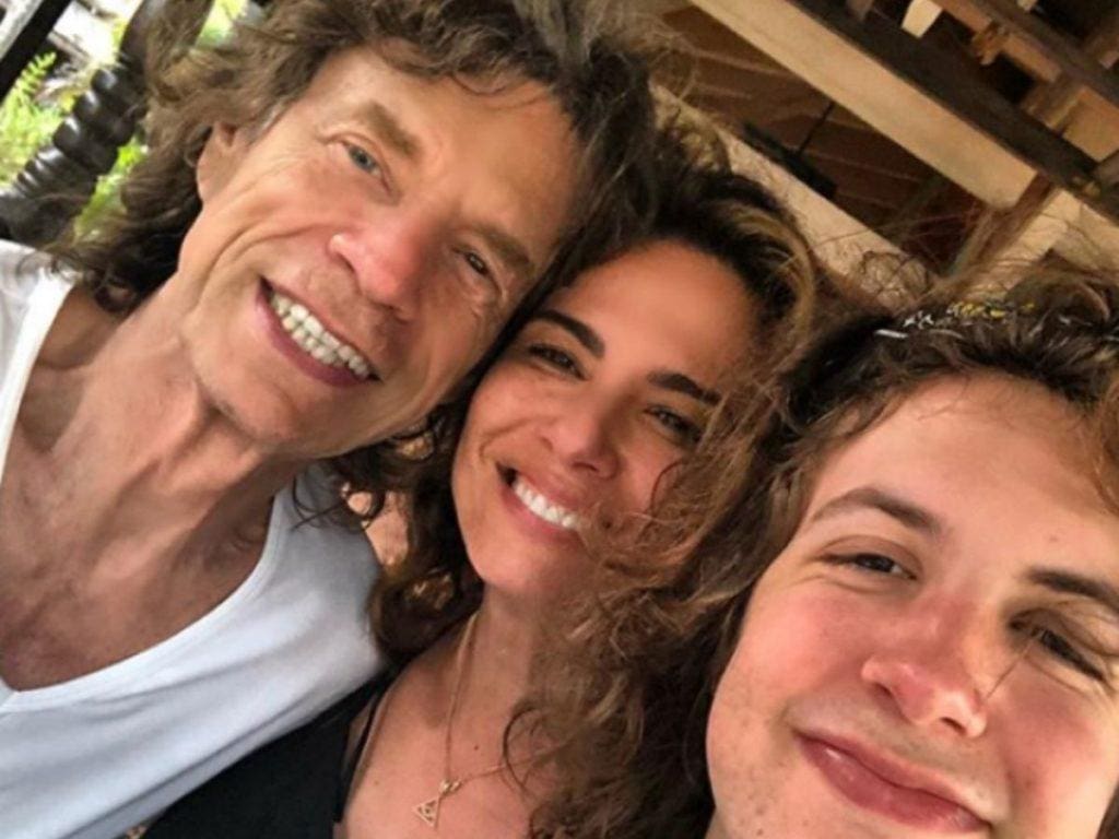 Luciana Gimenez, Lucas e Mick Jagger