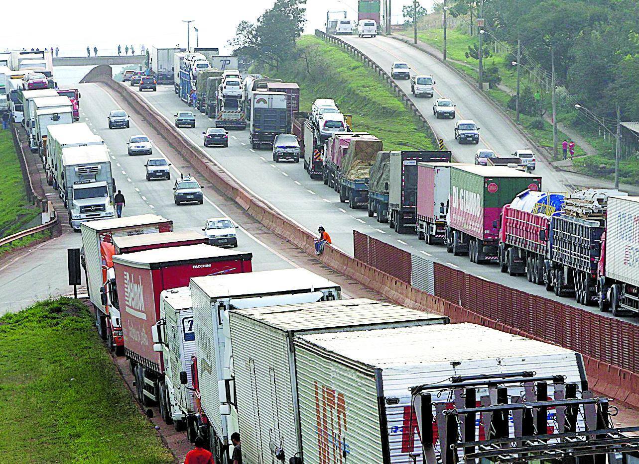 PROTESTO CAMINHONEIROS