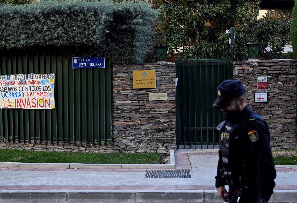Embaixada da Ucrânia em Madri, na Espanha