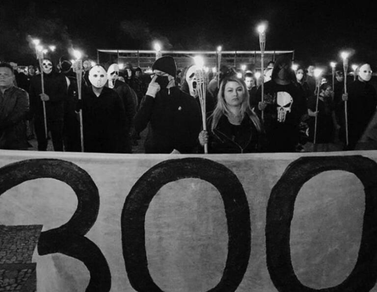 Protesto Sara Winter