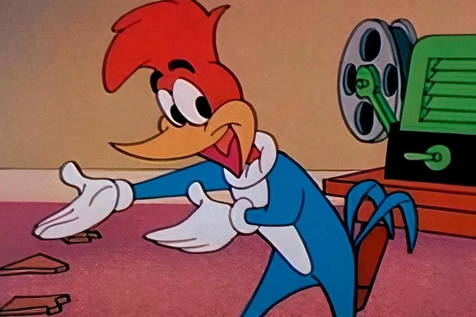 O personagem Pica-Pau é uma criação do cartunista americano Walter Lantz