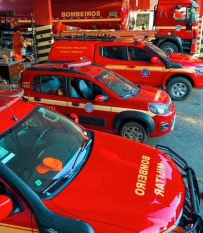 Corpo de Bombeiros foi acionado para a ocorrência