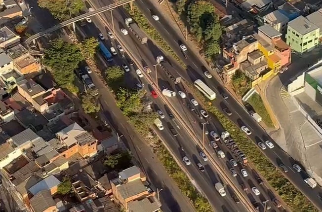 Apesar do susto, não houve registro de feridos