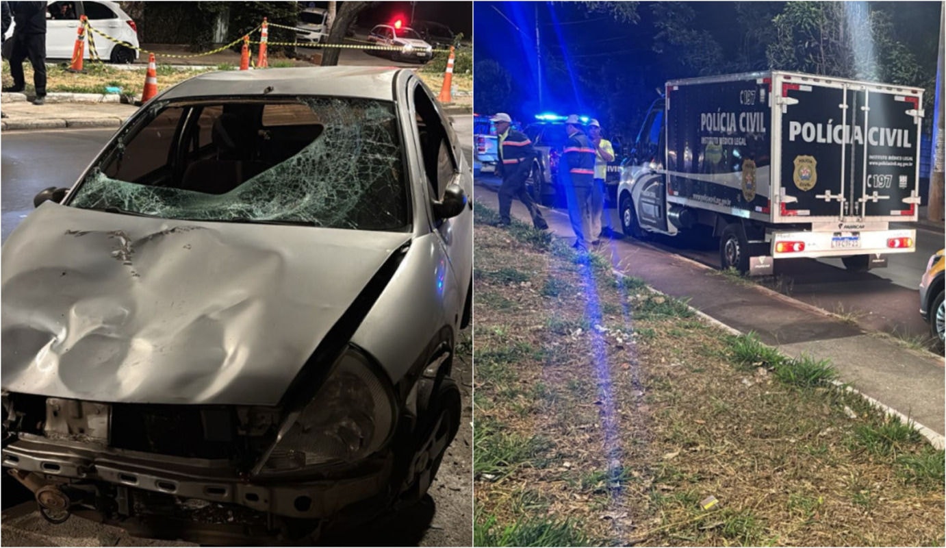 Acidente foi registrado na avenida Olinto Meireles