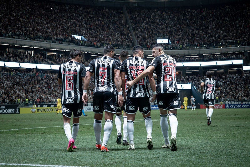 Atlético x Peñarol, pela Libertadores 2024, na Arena MRV