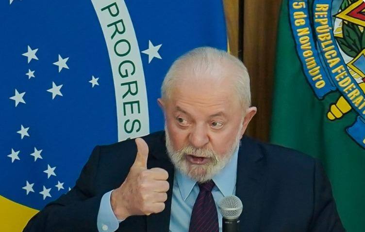 Na imagem, o presidente da República, Luiz Inácio Lula da Silva (PT)