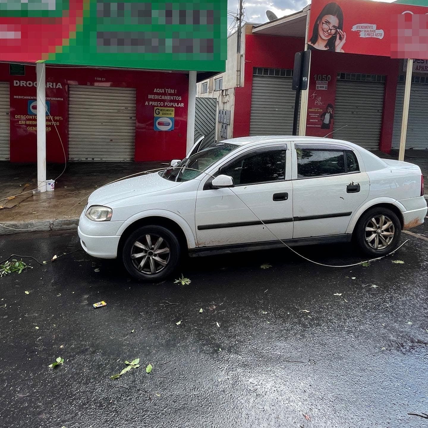 carro criança sofre descarga elétrica uberlandia
