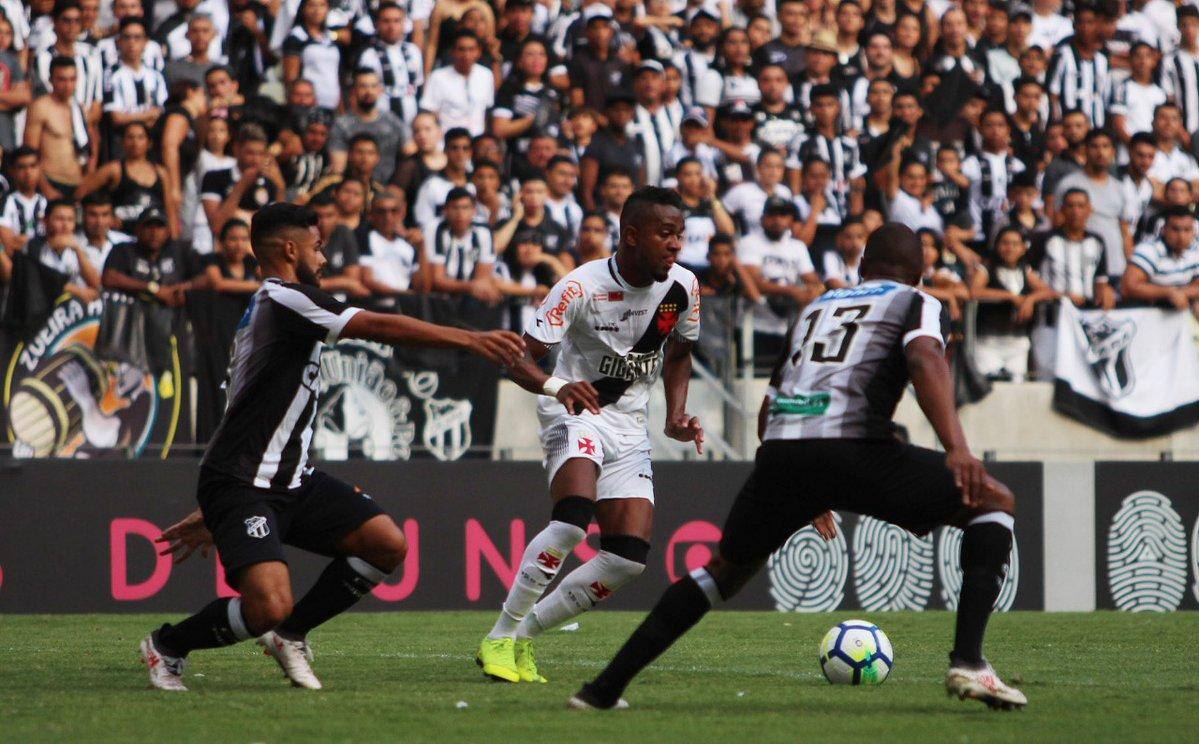 Ceará x Vasco: Time cruz-maltino empata e se livra do rebaixamento