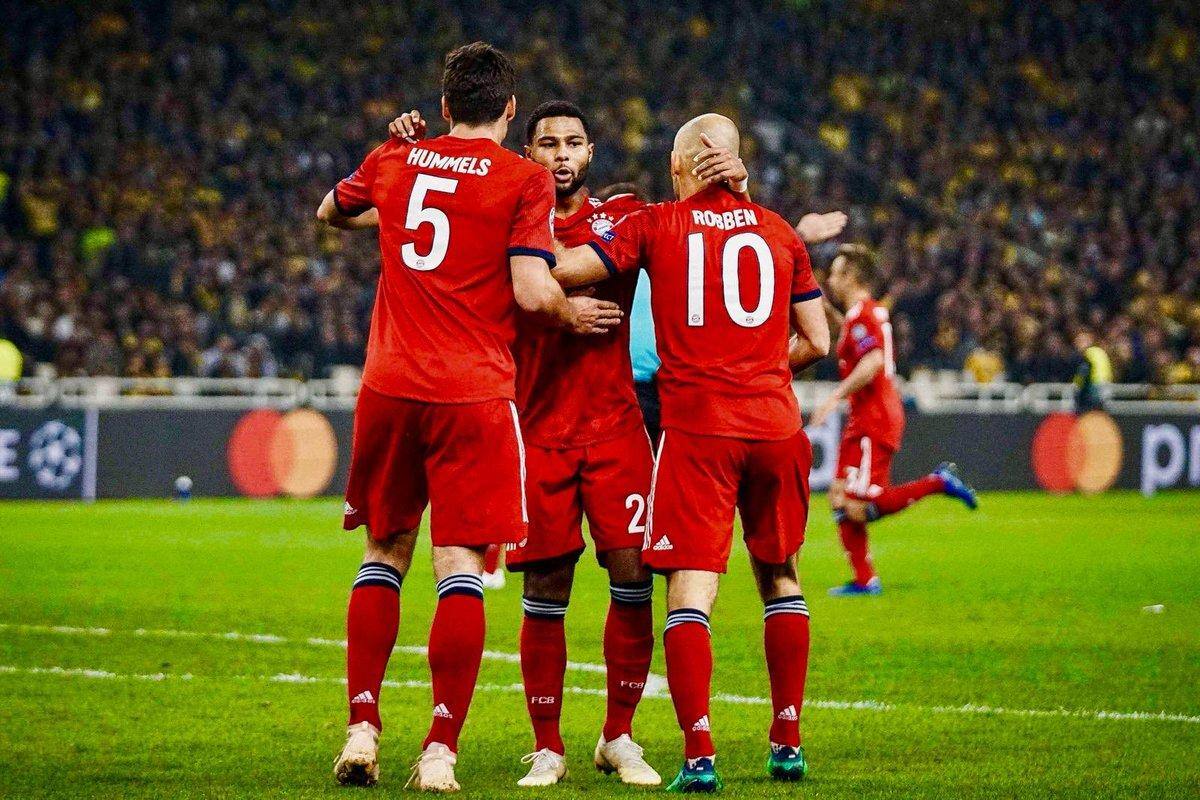 Bayern vence o AEK na Grécia e se garante no topo de grupo