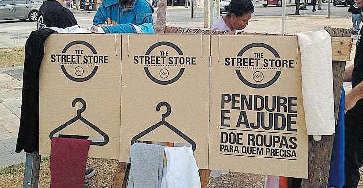 The Street Store em São Paulo , quando aconteceu em maio de 2014