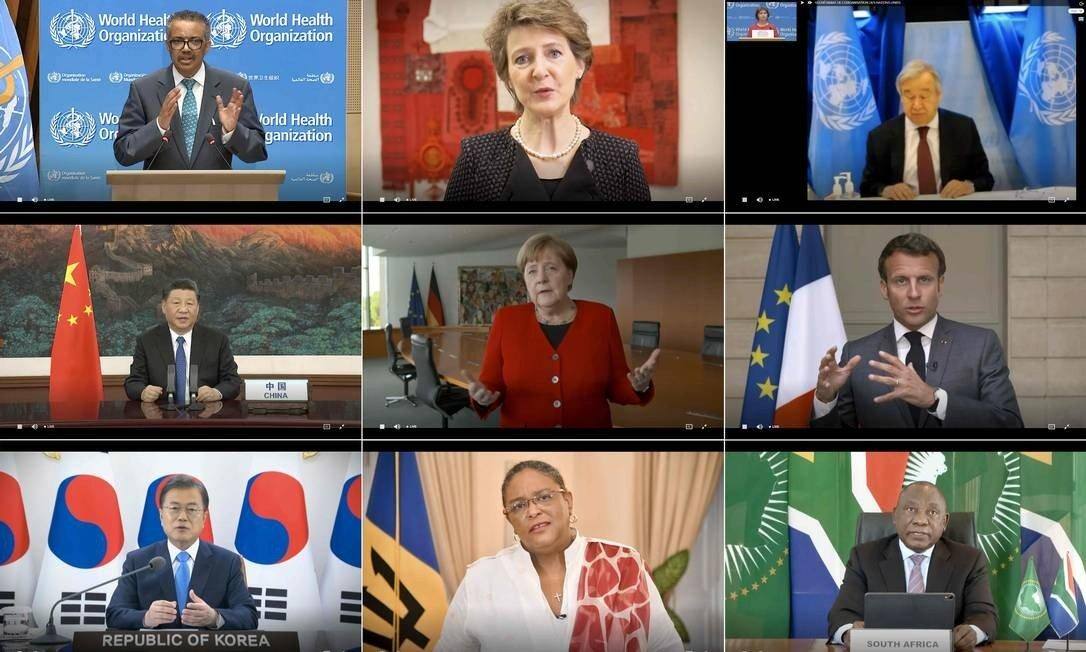 Nove líderes participam da reunião anual da  Organização Mundial da Saúde (OMS)