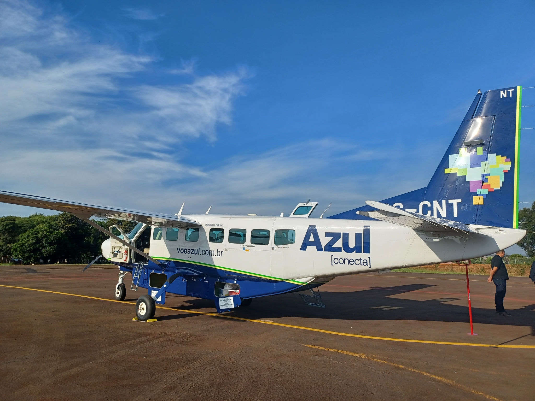 Aeronave, com capacidade para nove passageiros, será usada nas viagens entre BH e Jacarepaguá