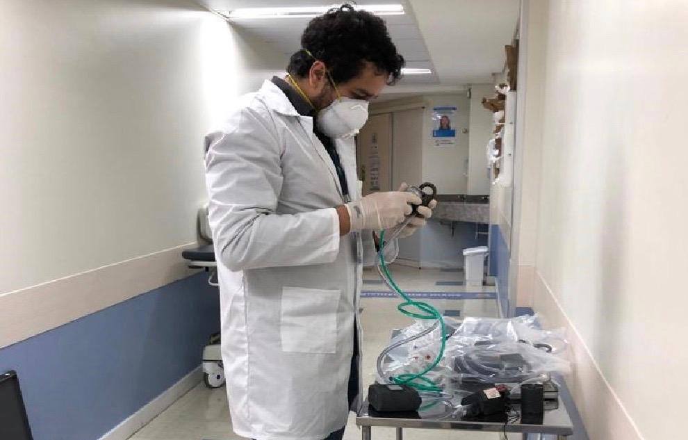 Estudo monitora o ar com coronavírus