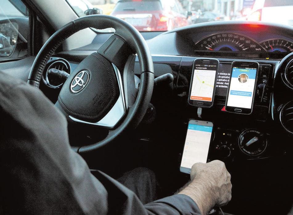uber, motorista