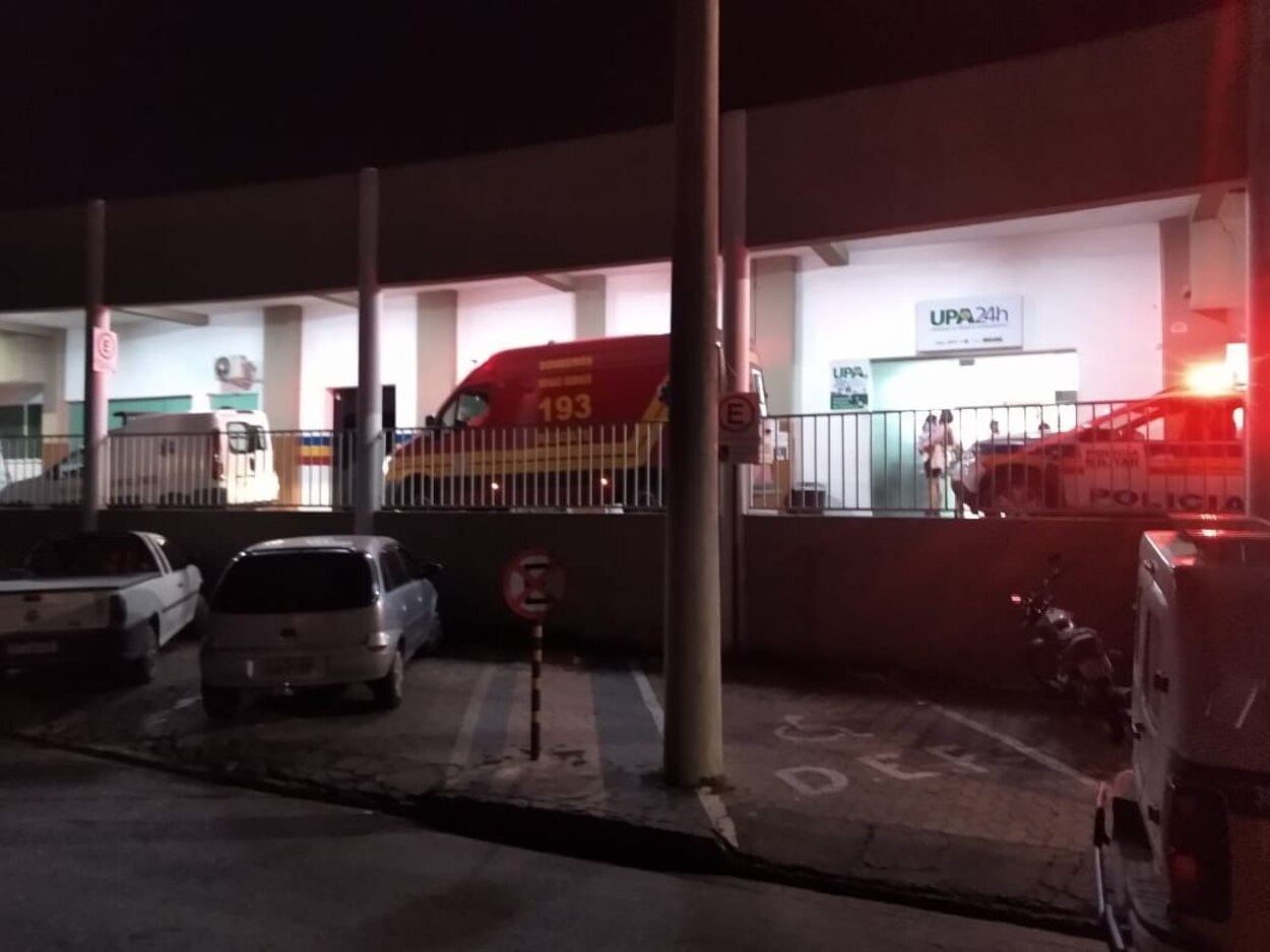 Vítima foi levada para atendimento em pronto-socorro de Formiga