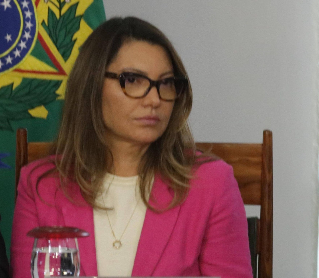 Primeira-dama Rosângela Lula da Silva, conhecida como Janja