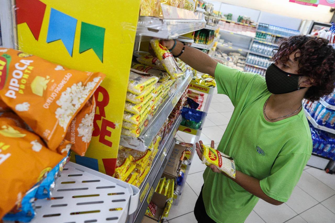 Preços de produtos de festa junina