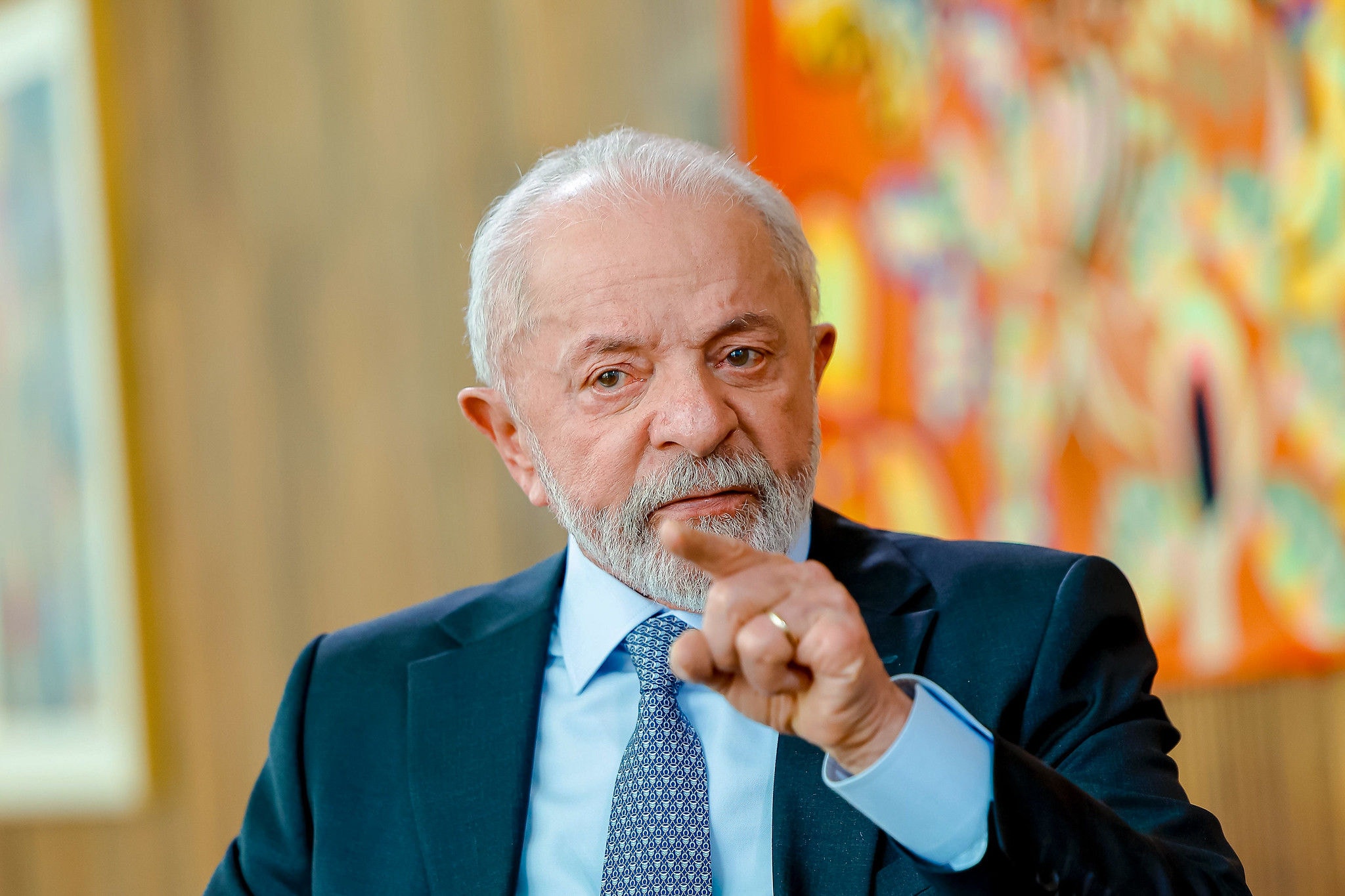 Lula gravou pronunciamento que deve ser exibido em rede nacional de rádio e TV nesta quinta-feira