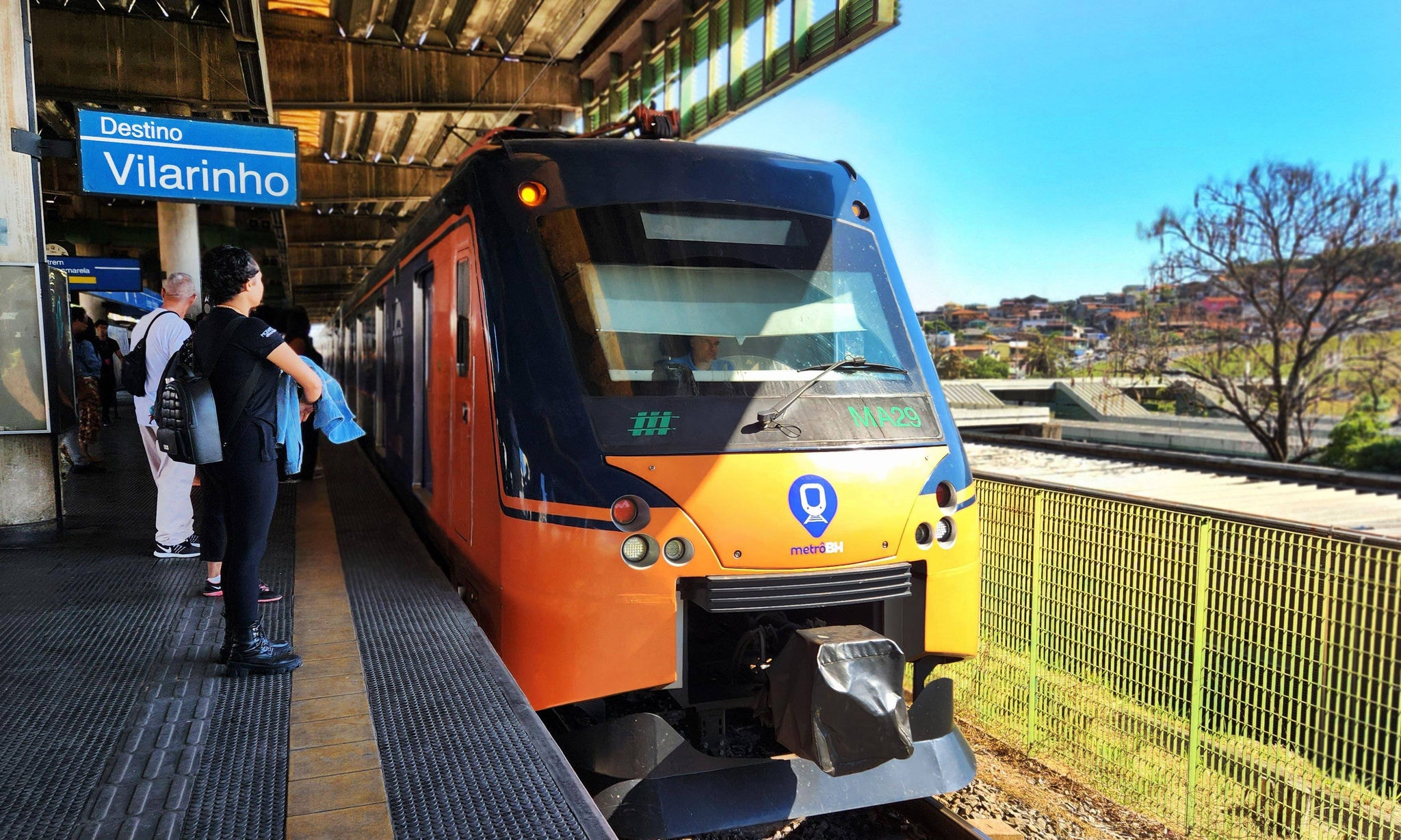 Imagem do metrô