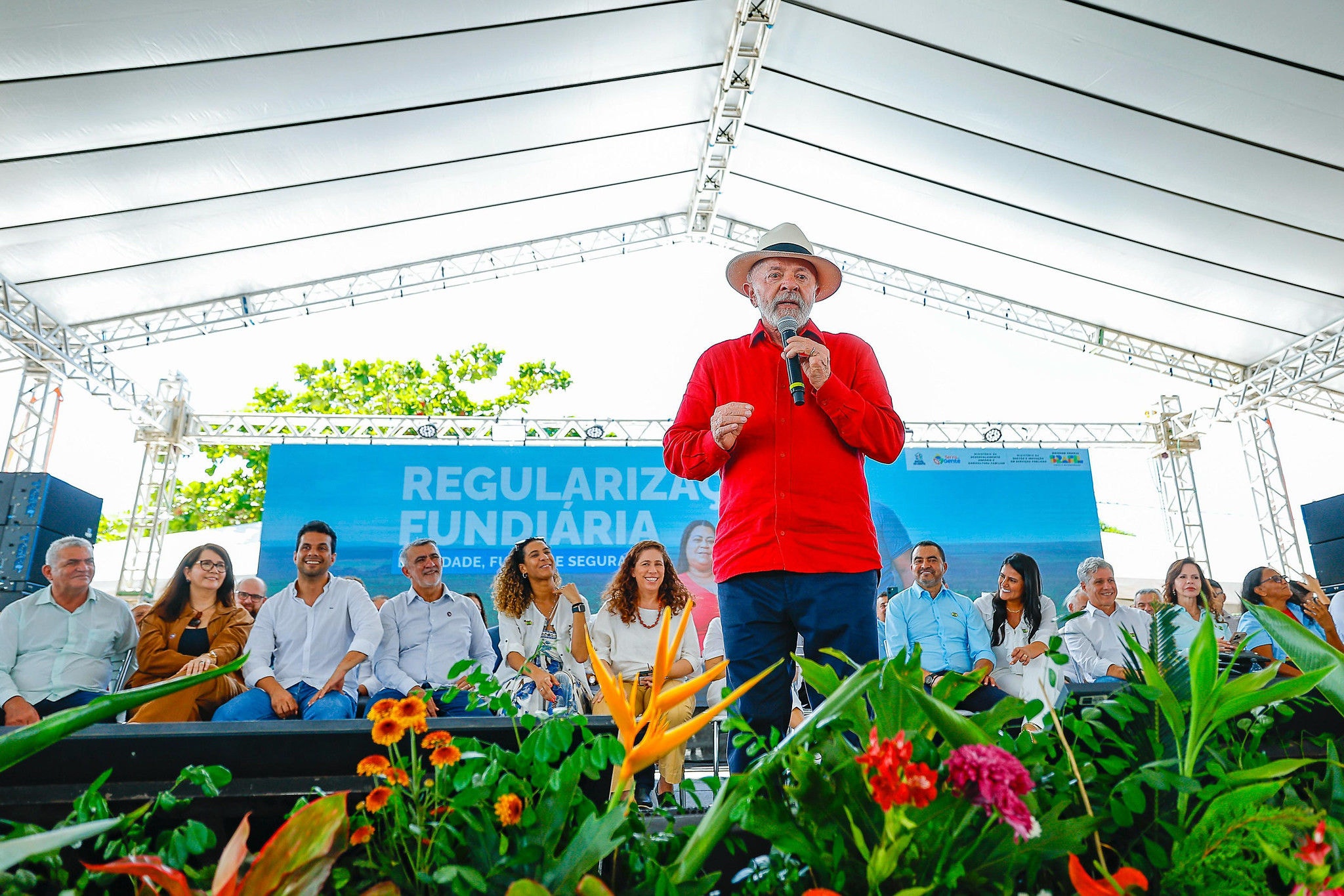 Lula dedicou parte de seu discurso em Tocantins para criticar o ex-presidente Jair Bolsonaro